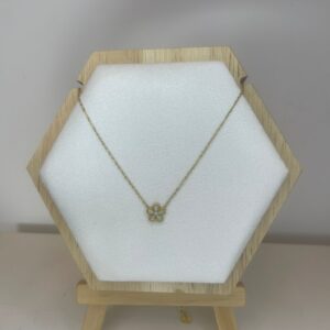 0e385298-3604-493a-8298-72b828b62f1b.jpg fijne gouden ketting met witte bloem