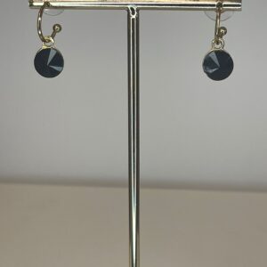 oorbel zwarte hanger