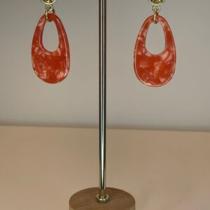 oorbel oranje hangers