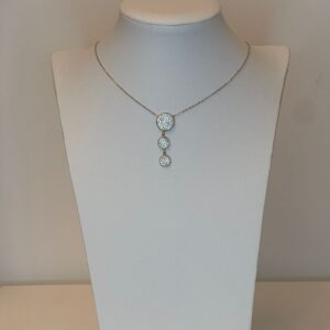 ketting met hanger in glinster