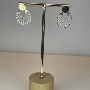 oorbel gouden hanger
