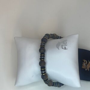 6513f50a-ada3-4b12-9d68-8b00b1a2abb7.jpg mannenarmband met bruin 21 cm