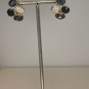 oorring zwart/wit/grijs