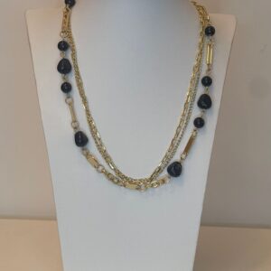 ketting dubbel zwart