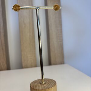 oorbel oranje stekers