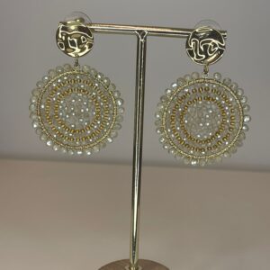 oorbel met miyuki kralen