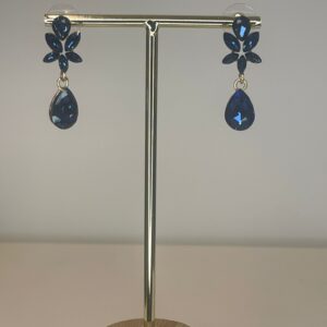 oorbel hanger donkerblauw