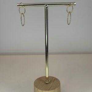oorbel fijne gouden hanger