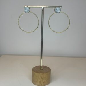 gouden hangers met steentjes