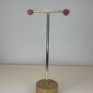 stekertjes met roze steentjes