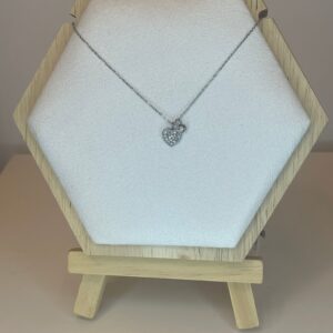 ketting zilver hartje