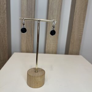 IMG_1534.jpeg oorbellen zwart / zilver