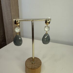 IMG_6794.jpeg oorbel hanger grijze steen